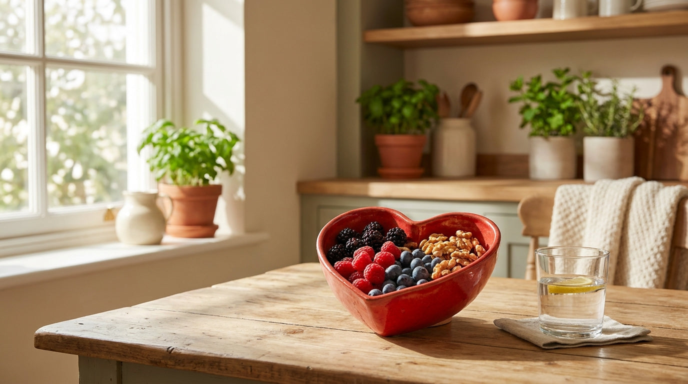 Heart-healthy foods and lifestyle for cholesterol support