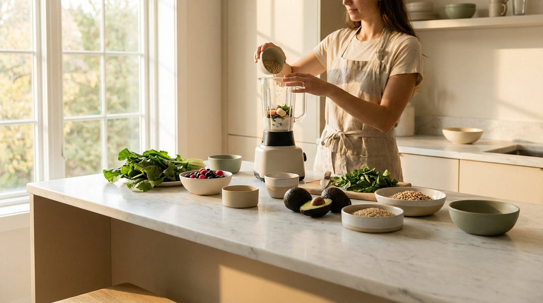 Healthy vegetables and whole foods representing natural berberine benefits