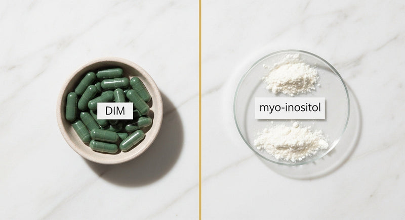 DIM and myo-inositol supplements clinical photography
