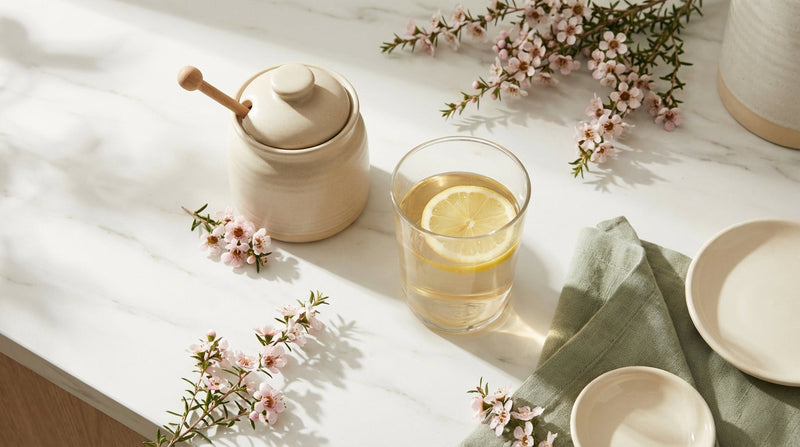 Manuka honey and flowers for digestive wellness