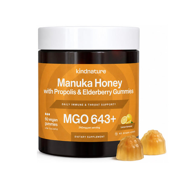 Medical Grade Manuka Honey Gummies for Kids & Adults | Immune