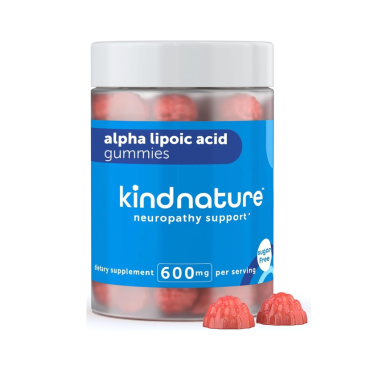 Alpha Lipoic Acid Gummies - Sugar-Free 600 mg R-ALA Supplement for Antioxidant & Nervous System Support