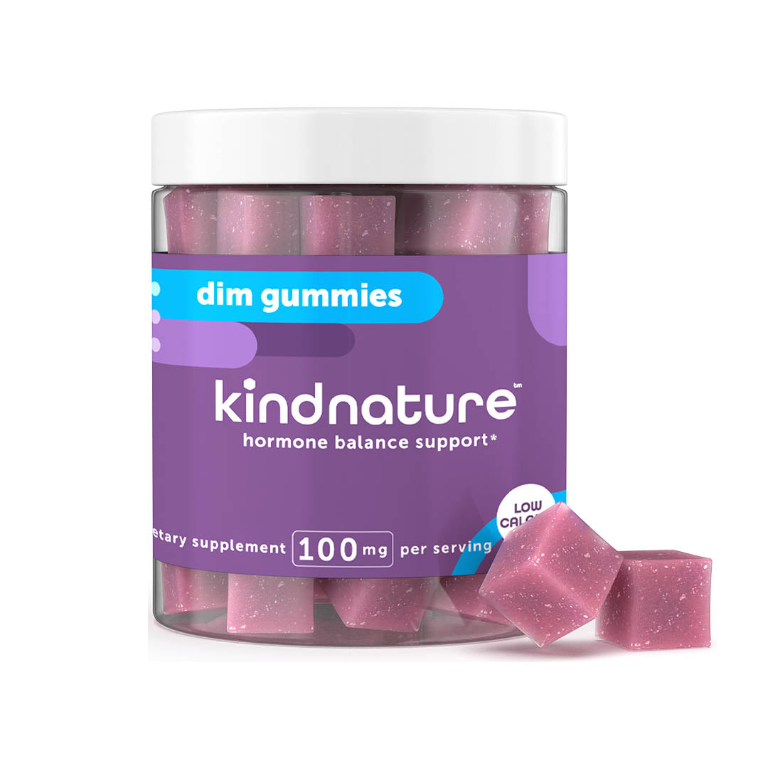 DIM Supplement Gummies — 100mg Diindolylmethane for Estrogen Balance