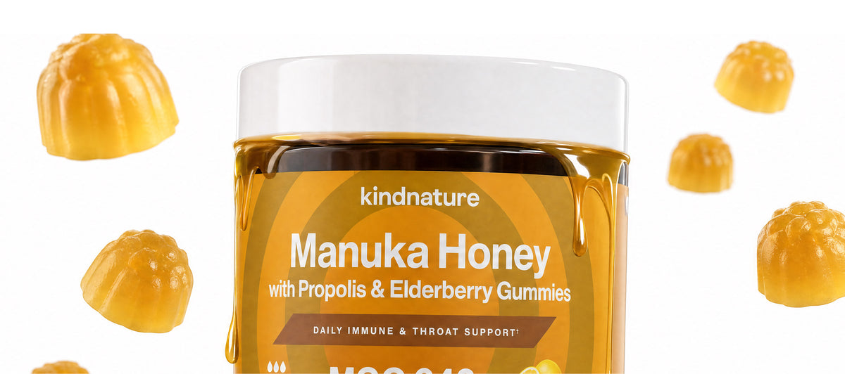 New Zealand Manuka Honey Gummies | Kids & Adult Immune Support