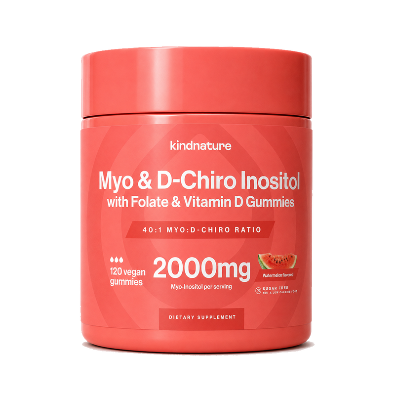 Myo-Inositol & D-Chiro Inositol 40:1 Gummies