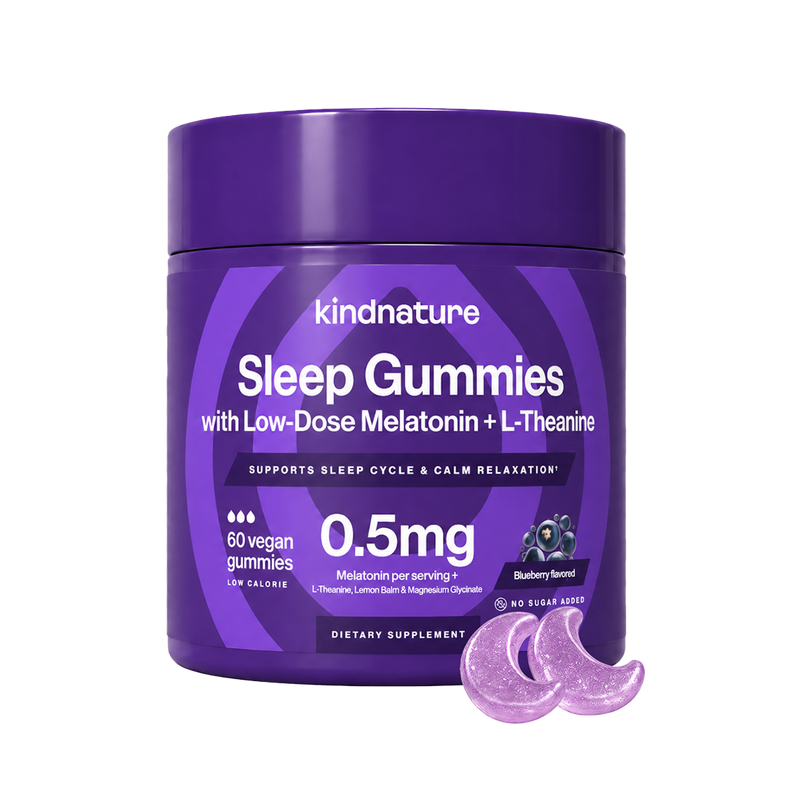 Sleep Gummies with Low-Dose Melatonin