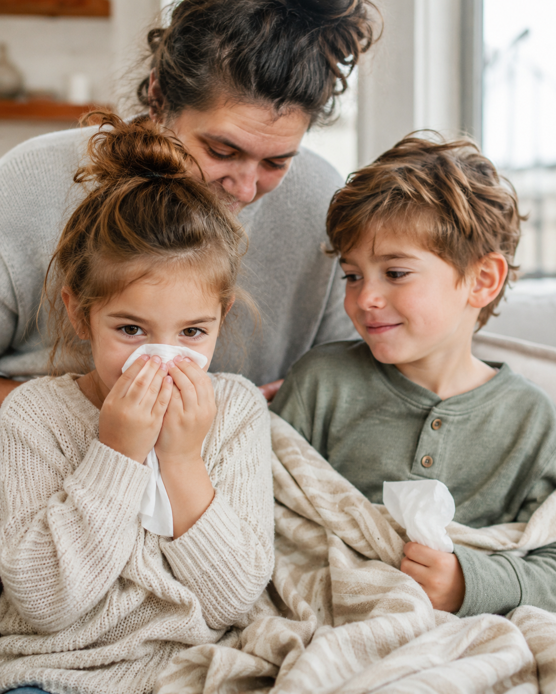 For Scratchy Throats, Sniffly Kids & Immune Systems Running on Empty.